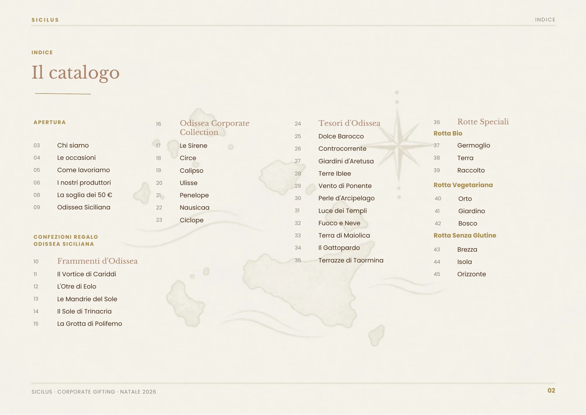Pagina 2 di Odissea Siciliana Collection 2026