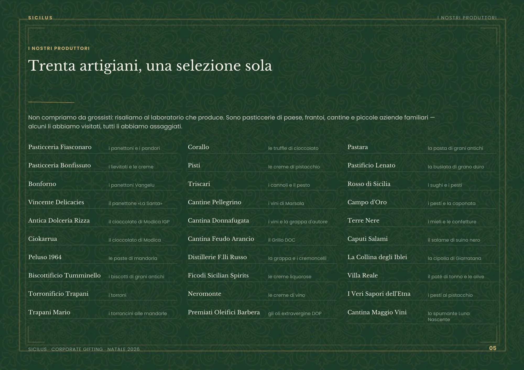 Pagina 5 di Catalogo Tradizionali Sicilus 2026