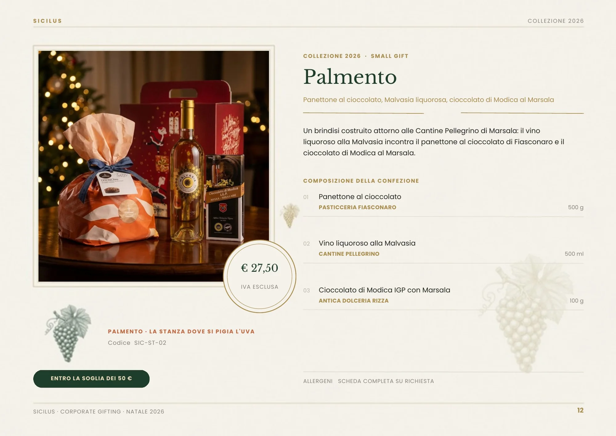 Pagina 12 di Catalogo Tradizionali Sicilus 2026