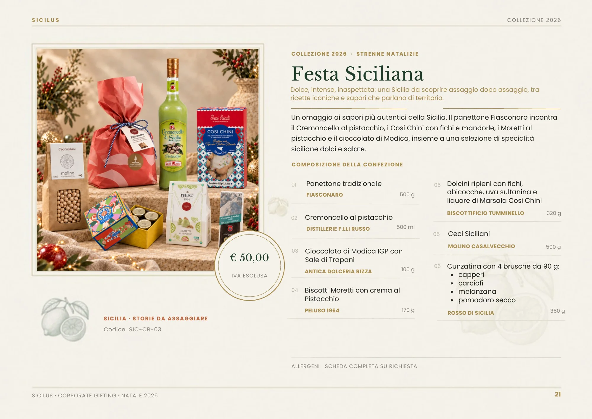 Pagina 21 di Catalogo Tradizionali Sicilus 2026
