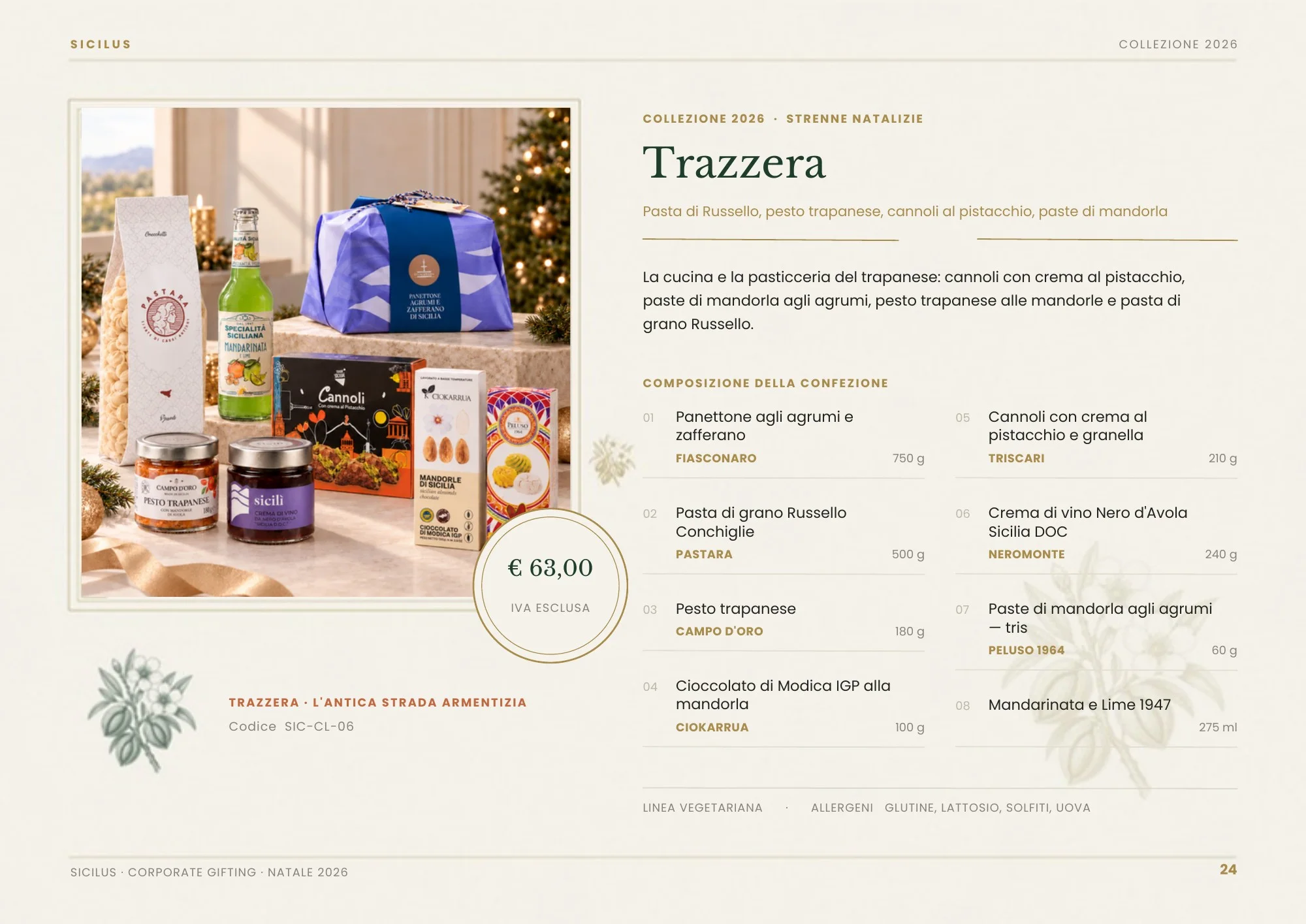 Pagina 24 di Catalogo Tradizionali Sicilus 2026