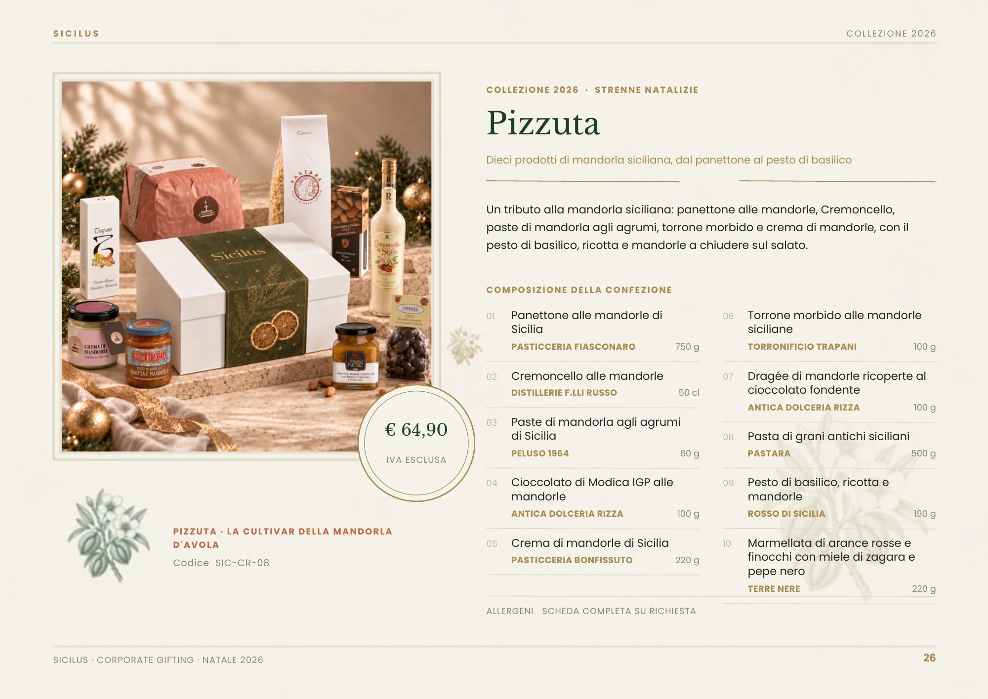 Pagina 26 di Catalogo Tradizionali Sicilus 2026