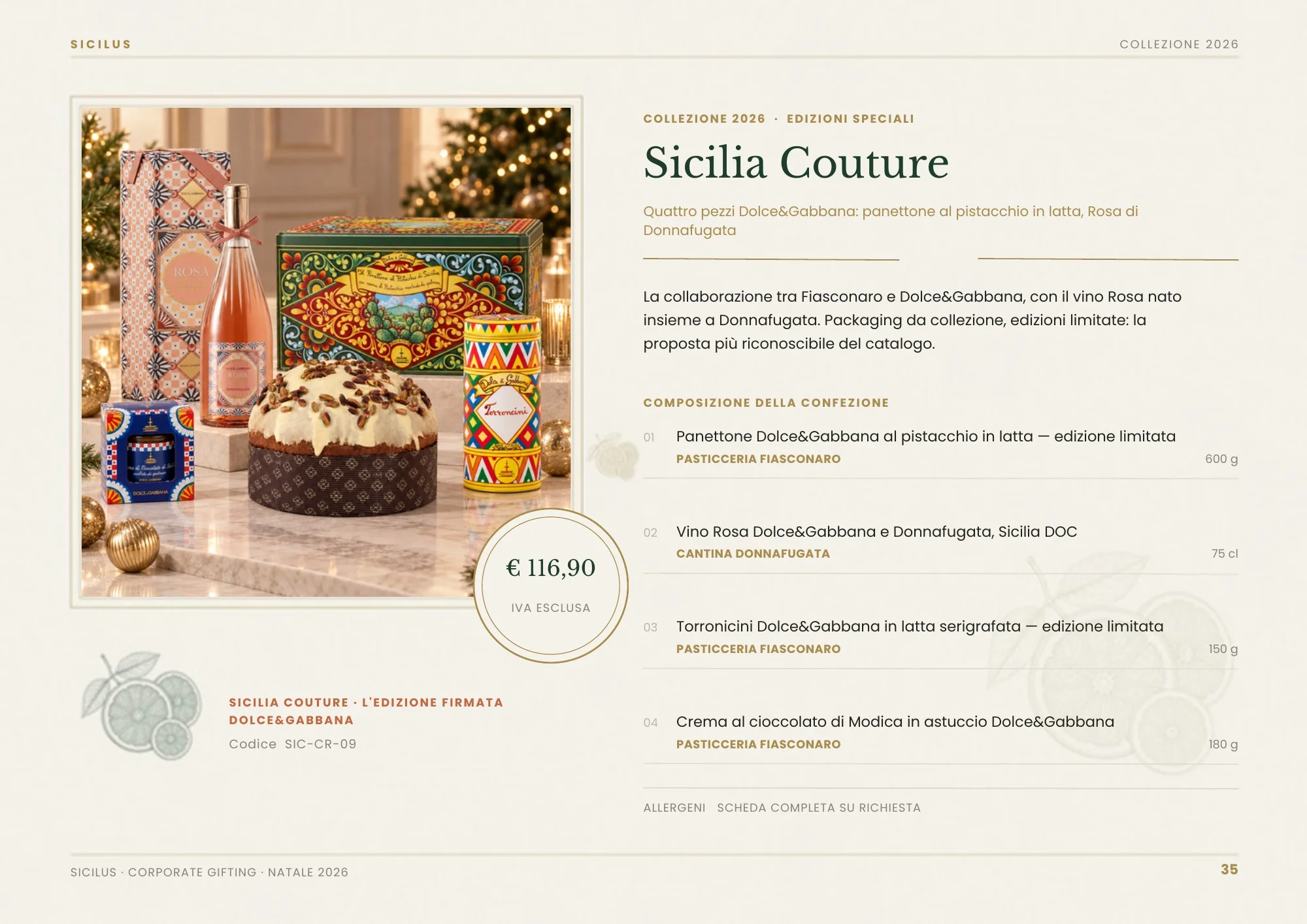 Pagina 35 di Catalogo Tradizionali Sicilus 2026
