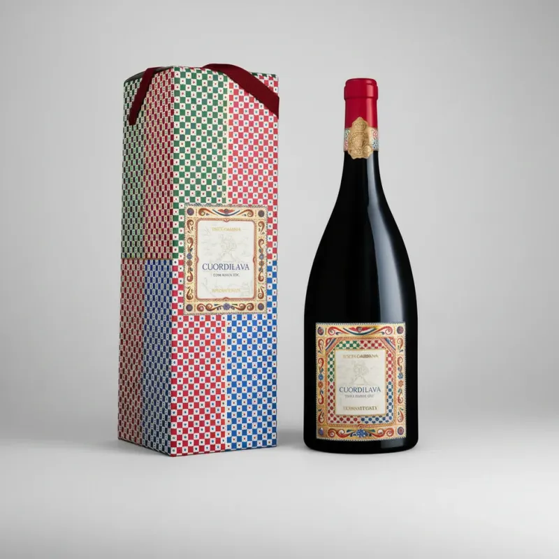 Vino Cuordilava con astuccio Dolce e Gabbana